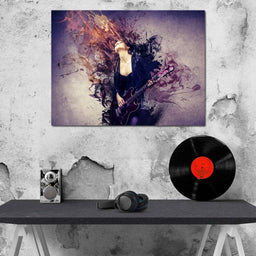 Guitar Splash - NicheCanvas