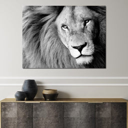 Lion Portrait - NicheCanvas