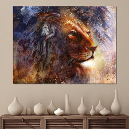Glory Lion - NicheCanvas