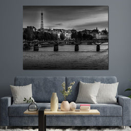 Paris in Black & White 7 - Alexandre Venancio - NicheCanvas