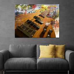 Bass Guitar - NicheCanvas