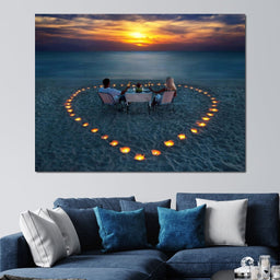 Valentine's Day Dinner - NicheCanvas