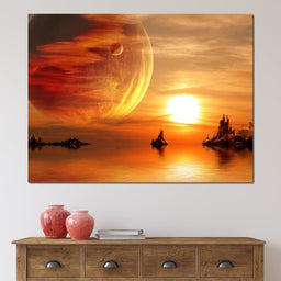 Otherworldly Scenery - NicheCanvas