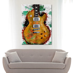 Gary Moore's & Peter Green's Guitar - Abraham Szomor - NicheCanvas