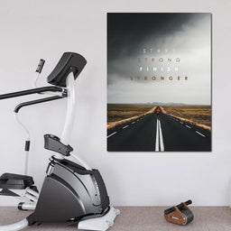 Start Strong Finish Stronger - ABConcepts - NicheCanvas