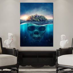 Skull Island - NicheCanvas