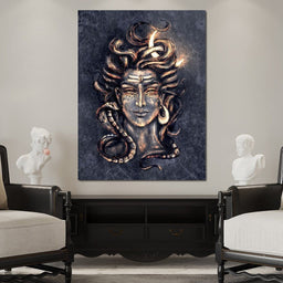 The Hindu God Shiva - NicheCanvas