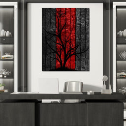 Silhouette Tree - Johanjjf - NicheCanvas