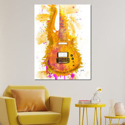 Prince's Guitar - Abraham Szomor - NicheCanvas
