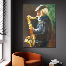 Saxophone Maestro - NicheCanvas