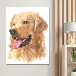 Golden Retriever - NicheCanvas