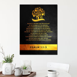 Psalm 1:1-3 - ABConcepts - NicheCanvas