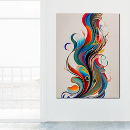 Colorful Contemporary Art 053 - Johanjjf - NicheCanvas
