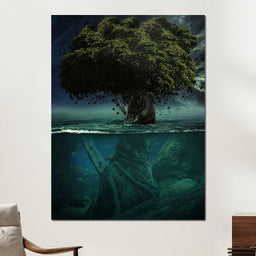 Alone in Depth - Milos Karanovic - NicheCanvas