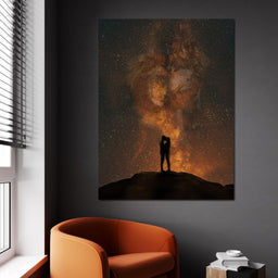 Her Lion, His Wolf - KitConcepts - NicheCanvas