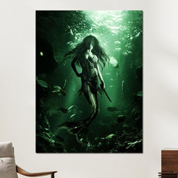Huntress Siren - Milos Karanovic - NicheCanvas