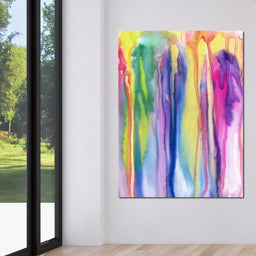 Watercolor Drip - NicheCanvas