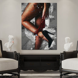 Sensual Graffiti Art - Johanjjf - NicheCanvas