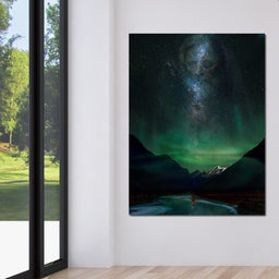 Odin Viking Funeral Boat - Kit Burden - NicheCanvas