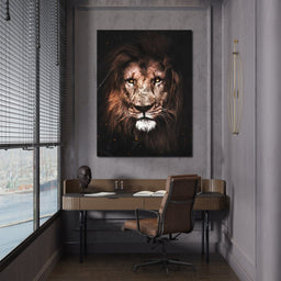Lion 2 - Milos Karanovic - NicheCanvas
