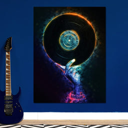 Neon Vinyl - Johanjjf - NicheCanvas