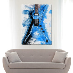 Dimebag Darrell's Guitar - Abraham Szomor - NicheCanvas
