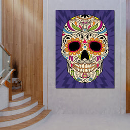 Mexican Skull - NicheCanvas