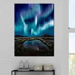 Enlightened Night - NicheCanvas