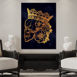 Skull Crown - NicheCanvas