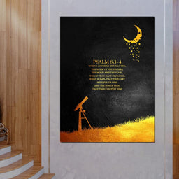 Psalm 8:1-4 - ABConcepts - NicheCanvas