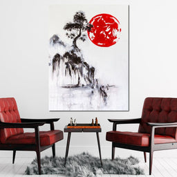 Japanese Tree - NicheCanvas