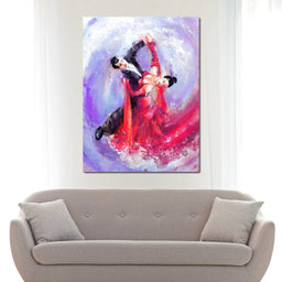 Ballroom Dancers - NicheCanvas