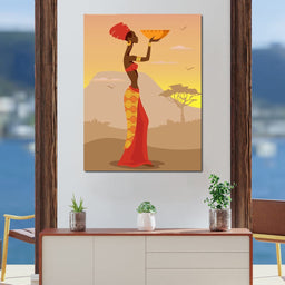 African Offering - NicheCanvas