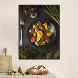 Plate of Pasta - NicheCanvas