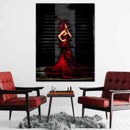 Red Passion - Johanjjf - NicheCanvas