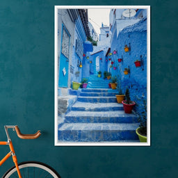 Chefchaouen - Blue village in Morocco - NicheCanvas