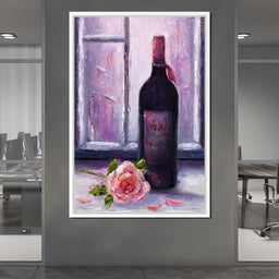 Wine & Roses - NicheCanvas