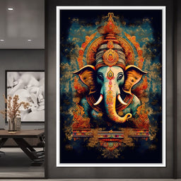 Tranquil Ganesha - NicheCanvas