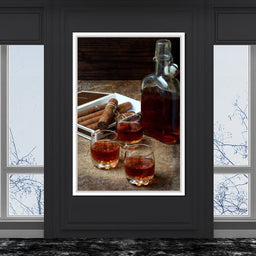 Cigars & Cognac - NicheCanvas