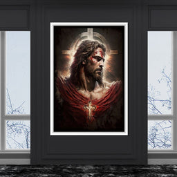 Floral Cross 08 - Neal Hackett - NicheCanvas