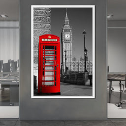Westminster Phone Box  - NicheCanvas