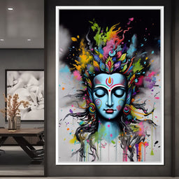Heavenly Shiva - NicheCanvas