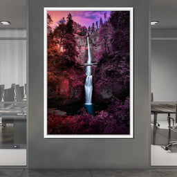 Colorful Falls - Lucas Moore - NicheCanvas