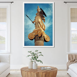 Athena Statue in Athens - NicheCanvas