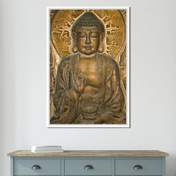 Buddhist Mural - NicheCanvas