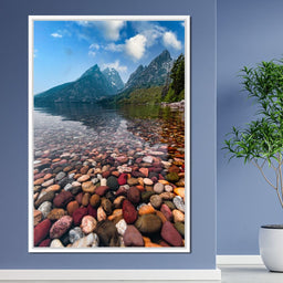 Colored Pebbles - Lucas Moore - NicheCanvas