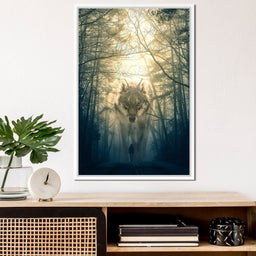 Wolf Walking - Alex Graphex - NicheCanvas
