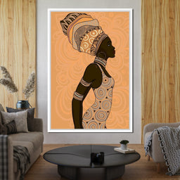 African Lady - NicheCanvas