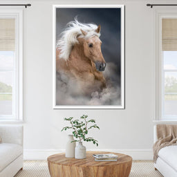 Palomino Horse - NicheCanvas