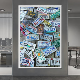 License Plates - NicheCanvas